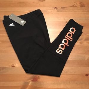 adidas rose gold pants